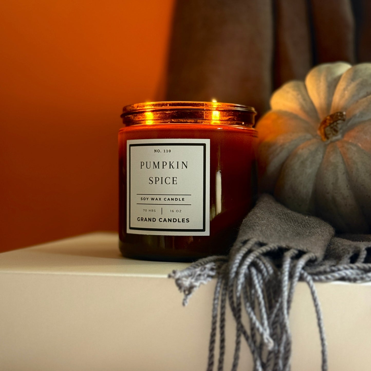 Pumpkin Spice Candle - Image #0