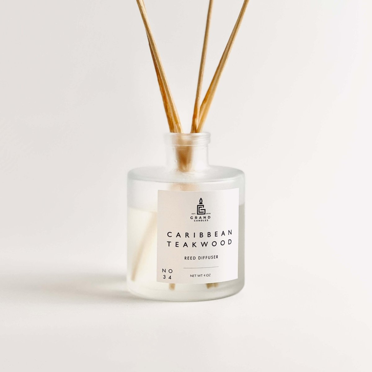 Caribbean Teakwood Reed Diffuser - Image #0
