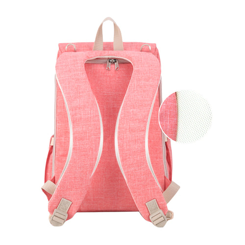 Canvas Diaper Bag Travel Backpack - Image #0