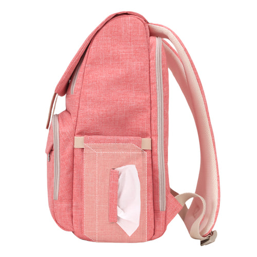 Canvas Diaper Bag Travel Backpack - Image #0
